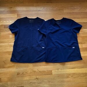Figs navy blue tops (medium)